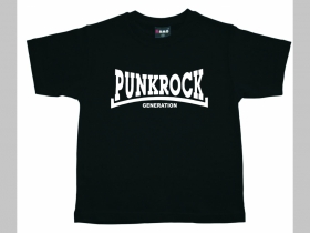 Punk Rock Generation detské tričko 100%bavlna Fruit of The Loom